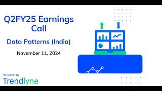 Data Patterns India Earnings Call for Q2FY25 [upl. by Imorej]