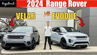 Velar vs Evoque  Range Rover 2024 Comparison video [upl. by Oag445]