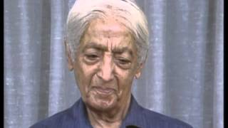 J Krishnamurti  Brockwood Park 1985  Public QampA 2 [upl. by Gerrilee88]