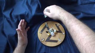 antahkarana crystal grid  my reiki crystal charging grid [upl. by Docila]