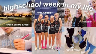 high school week in my life vlog spirit week track meets friends vlogmas  more [upl. by Sarene]