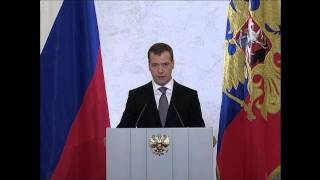 Medvedev dénonce une opposition qui pousse vers le quotchaosquot [upl. by Brade]