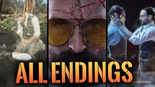 FAR CRY 6 COLLAPSE JOSEPH SEED DLC  ALL ENDINGS  Stay Leave  Message to Faith Secret Ending [upl. by Ragen]