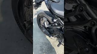 2021 Yamaha MT07 IXIL IXRACE MK2 Black Exhaust Sound [upl. by Swainson]