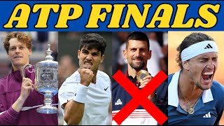 ATP Finals  Final 8 Players Named [upl. by Aneladgam484]