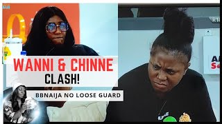 WANNIXHANDI AND CHINWE CLASH  BBNAIJA NO LOOSE GUARD  BBNAIJA SEASON 9  GLORY ELIJAH [upl. by Llenram490]