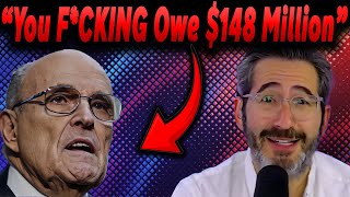 Sam Seder EXPOSED Fraud Rudy Giuliani For OWING 148 Million Dollars [upl. by Teague]