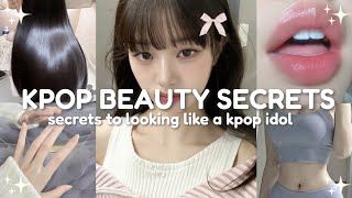 How to look like a KPOP idol ✨ kpop glowup tips [upl. by Lorianna]