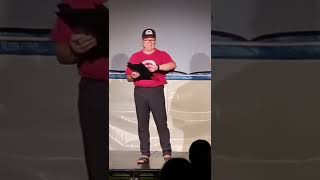 Radio DJ Ivan Brackenbury amp his special watch standupcomedy ivanbrackenbury tombinns comedy [upl. by Martz]