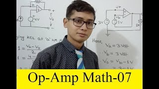 08 OpAmp Mathematical Problem Solution 07 [upl. by Kapor133]