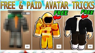 10 of The BEST FREE COOL amp PAID Roblox AVATAR TRICKS All in One Video Mind Blowing [upl. by Ulani]