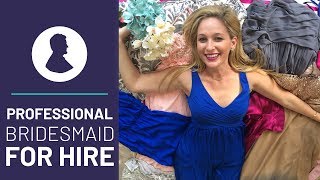 How This Woman Makes a Living as a Bridesmaid for Hire [upl. by Enahs]