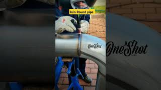 Round pipe joint process by senior wellder cover welding wellder otomotif Hellpermekanik [upl. by Viviana953]