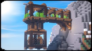 ★ Minecraft How to Build a MOUNTAIN House  Minecraft Building Tutorial [upl. by Clein]