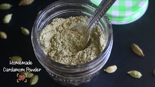 Cardamom powder recipe How to make cardamom powder at home [upl. by Felix]