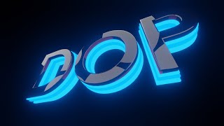 Blender 3D Text Design Blender Tutorial [upl. by Panter664]