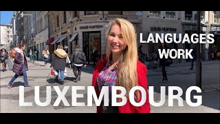 LUXEMBOURG STEET TALK LANGUAGES WORK [upl. by Eded378]