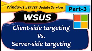 Windows Server Update Services WSUSPart 3 activedirectory windows education windowsserver [upl. by Rehpotsrhc227]