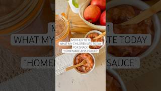 MOTHER TO 11 NO SUGAR ADDED Simple Homemade Applesauce [upl. by Assyli62]