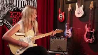 Lissie  quotFurther Away Romance Policequot Ernie Ball Set Me Up Session [upl. by Forward839]