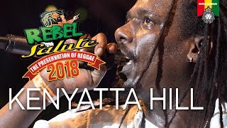 Kenyatta Jr Culture Hill Live at Rebel Salute 2018 [upl. by Nuahsar]