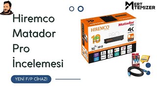 FP Ürünü  Hiremco Matador Pro Tvbox İncelemesi [upl. by Forrest]