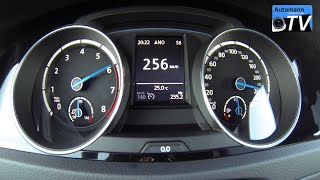 2015 Volkswagen Golf 7 R 300hp  0257 kmh acceleration 1080p [upl. by Theall]