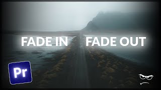 How to FADE IN amp FADE OUT video  Premiere Pro [upl. by Eleets279]