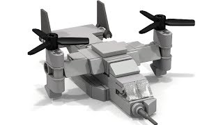 How to Build Mic LEGO V22 Osprey [upl. by Estey]