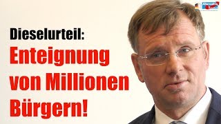 Dieselurteil Enteignung der Bürger  AfDFraktion im Bundestag [upl. by Knuth156]