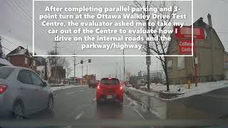 I passed my Canadian G Driving test Ottawa Walkley Drive Test center [upl. by Susana]