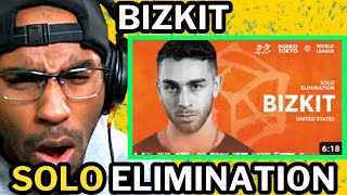 BizKit 🇺🇸  GRAND BEATBOX BATTLE 2023 WORLD LEAGUE  Solo Elimination REACTION [upl. by Enerak]