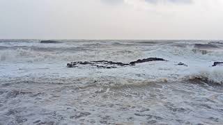 Goa anjuna beach 🏖️ answesome moment after lockdown 2021 Goa lockdown news [upl. by Suiratnauq956]