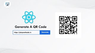 How to Make QR Code Generator App in React JS [upl. by Gaves371]