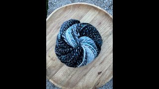 How To Spin Moonlit Seas 3ply Progressive Fractal Art Batt Kit [upl. by Eveiveneg]