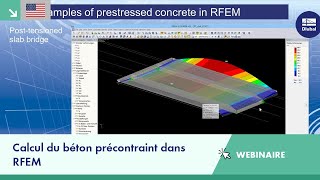 EN Webinaire  Calcul du béton précontraint dans RFEM [upl. by Ahsille]