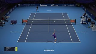 TIEBREAK  Medvedev vs Fritz  ATP Finals Simulation 🔥🔥 [upl. by Centeno]