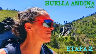 HUELLA ANDINA  Etapa 2  De Moquehue a Camping Lihuenco  Neuquén PATAGONIA ARGENTINA [upl. by Amarillis]