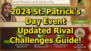 Forge of Empires Rival Challenges Nerfed Updated Rivals Strategy St Patricks Day Event [upl. by Goerke]