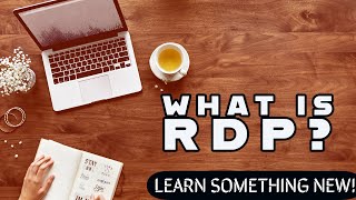 What Is RDP Remote Desktop Protocol How to use RDP [upl. by Adidnere]