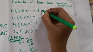 Canonical transformation Generating functions Important questions for NET GATE JEST Model1 [upl. by Arataj]