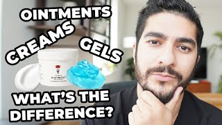 Creams Oinments Gels  Whats The Difference [upl. by Aseela]