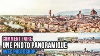 Comment faire une photo panoramique  Photoshop Tutorials [upl. by Asilec]