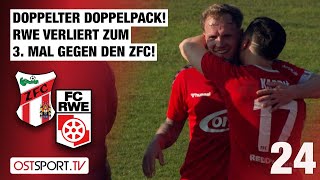 Doppelter Doppelpack RWE verliert 3 Mal gegen ZFC Meuselwitz  RW Erfurt  Regionalliga Nordost [upl. by Farrell]