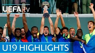 2016 Under19 final highlights France 40 Italy [upl. by Rinaldo]