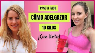 ¿Qué haría para adelgazar 10 kilos Mi paso a paso con KETO 🤸‍♀️ [upl. by Arod]