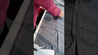 cuttinggarments sewing garments cuttingprocess diy tools manufacturingprocess shorts [upl. by Artemahs745]