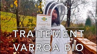 apiculture varromed varroa 💉 TRAITEMENT VARROA HIVERNAL BIO ❄️ [upl. by Ranie]