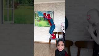 Mengikuti Spiderman Green screen ‎FLAHO [upl. by Xena]