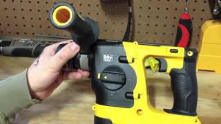 DeWALT DCH213L2 20V MAX Lithium Ion 3 Mode SDS Rotary Hammer Kit [upl. by Kreda]